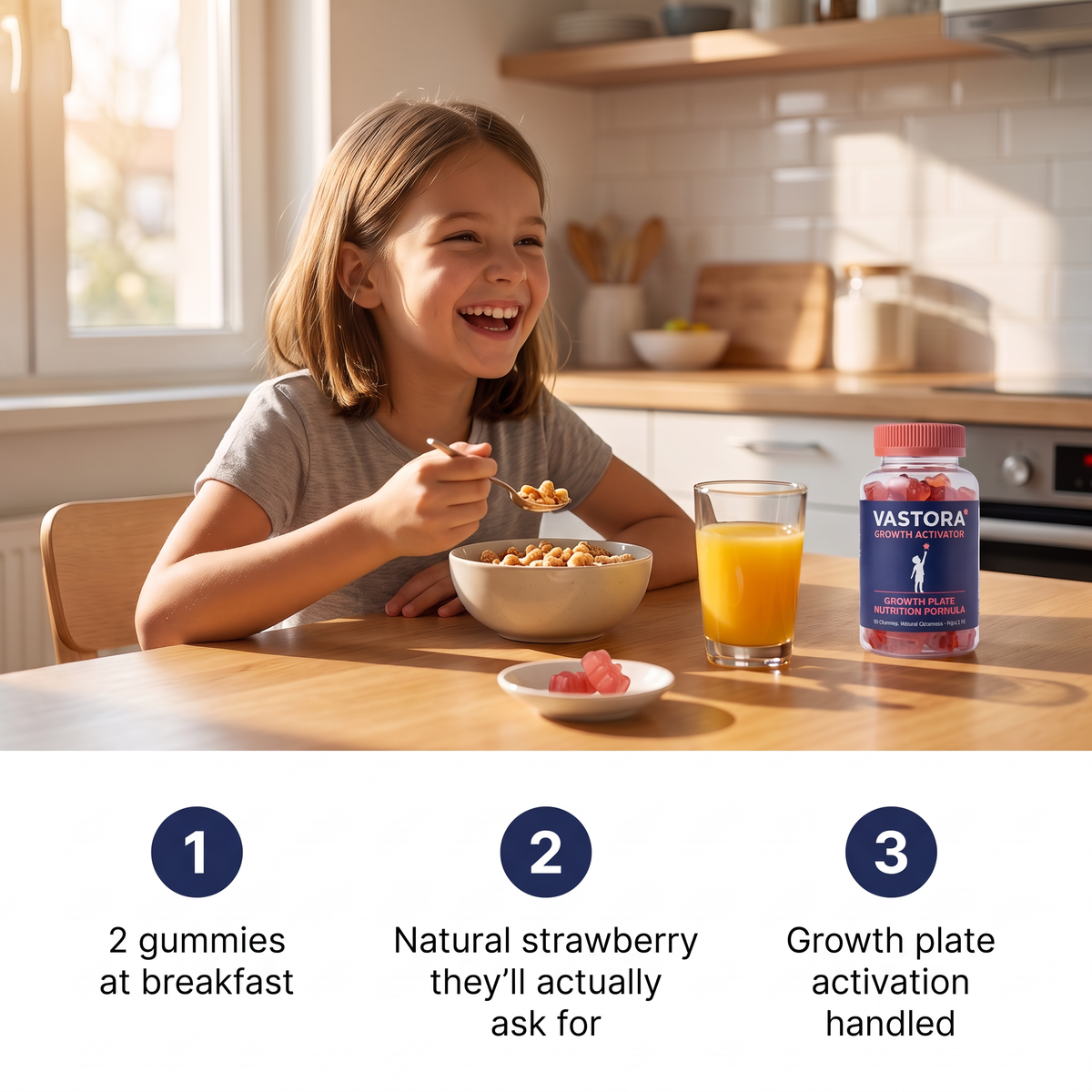 Vastora Growth Activating Gummies